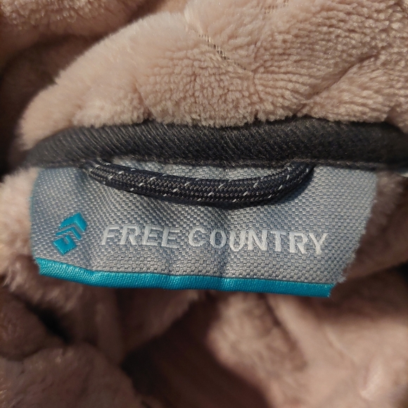 Free Country Womens Small (S) Jacket Light Pink Zip-Up Hoodless - Picture 2 of 5